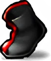 Black Red-Lined Shoes icon